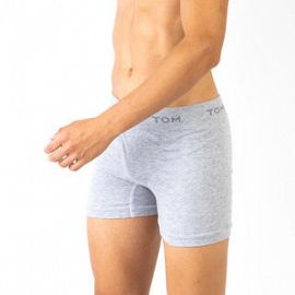 BOXER SIN COSTURA DE ALGODÓN S/LYCRA - LISO TOM