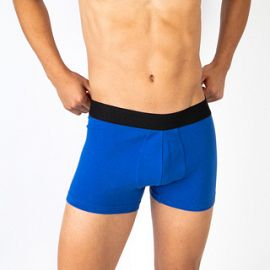 7051 - BOXER LUIGGI  EN ALGODÓN CON ELASTANO LISO Y ELÁSTICO PERSONALIZADO