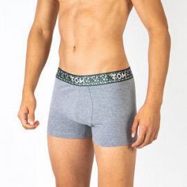 BOXER MAX DE ALGODÓN ELASTANO LISO CON ELÁSTICO PERSONALIZADO