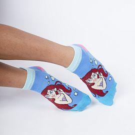 1214 - MEDIA CAÑA CORTA PRINCESAS