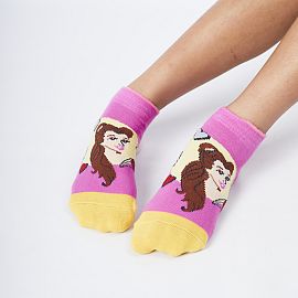 1215 - MEDIA CAÑA CORTA PRINCESAS PUÑO PICOT