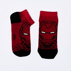 1232 - MEDIA ADULTO CAÑA CORTA MARVEL