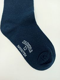 4721 - Media caña normal lisa algodón con lycra Nanotek